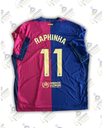 2024/25 - FC Barcelone - Home - 3XL - RAPHINHA #11