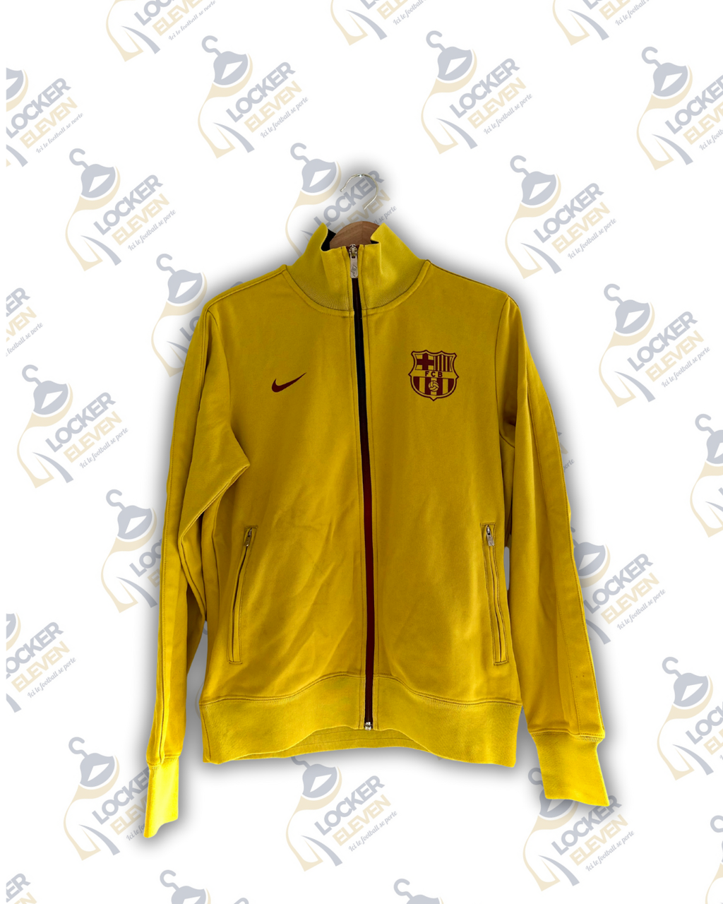 2013/14 - FC Barcelone - Veste Jaune - M